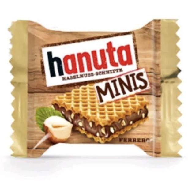 

Grosir Ferrero Hanuta Minis 200 Gr | Biscuit Chocolate Hazelnut Wafer