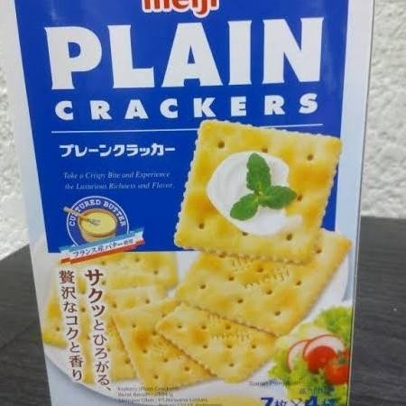 

Grosir Biscuit Meiji Plain Crackers With Oat 104Gr Biskuit Crackers