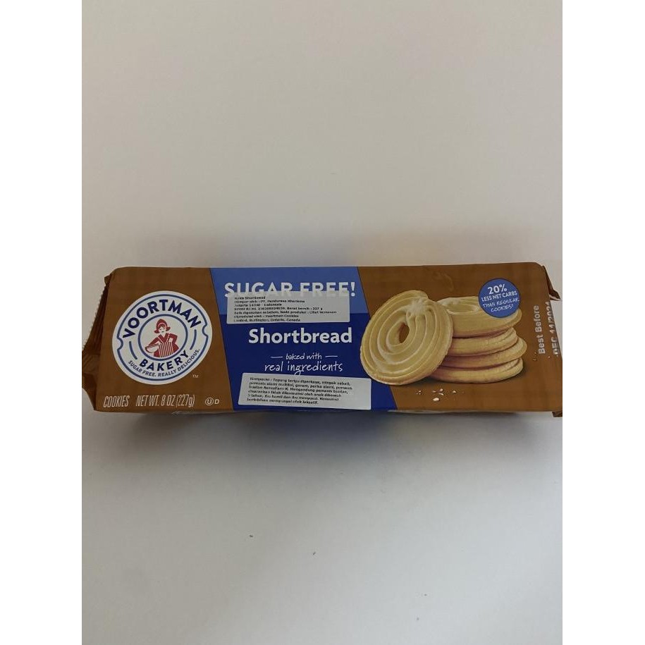 

Murah Voortman Sugar Free Shortbread 227 Gr