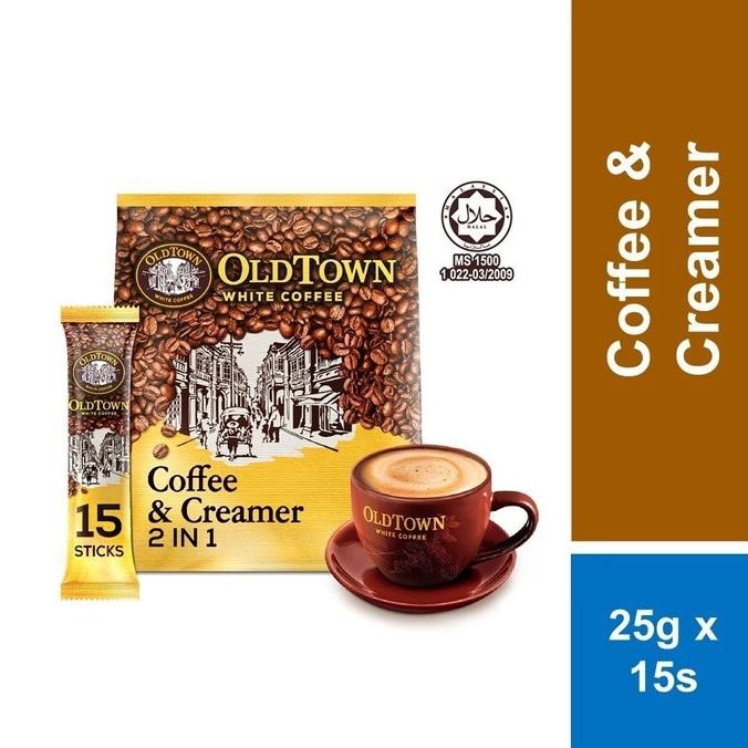 

Sale Old Town White Coffee 2In1 Coffee & Creamer 15 X 25 Gram
