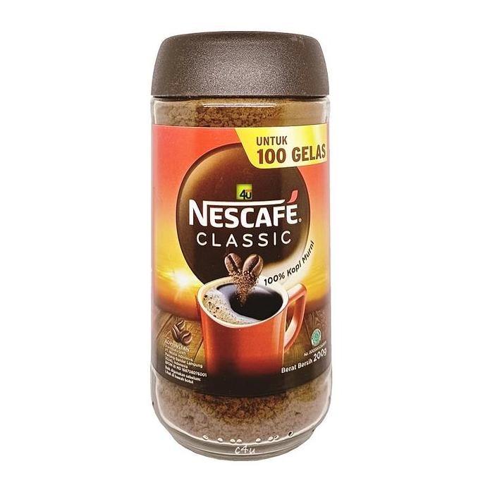 

Grosir Nescafe Classic - Kopi Murni - 200 Gr Botol
