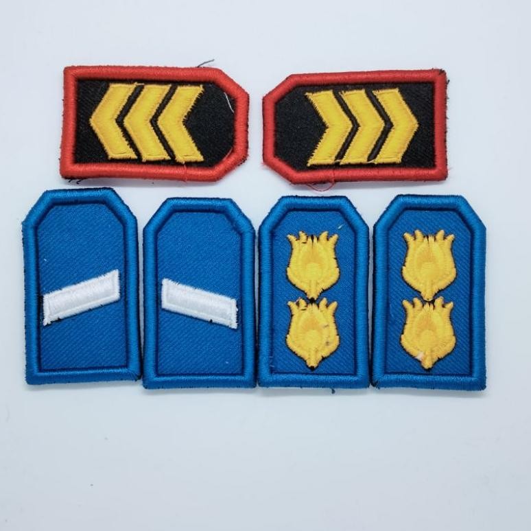 ed-7 er-56 Logo Bordir Pangkat Kerah Timbul Dishub Kemenhub / Bordir Pangkat Kerah Timbul Dishub Kem
