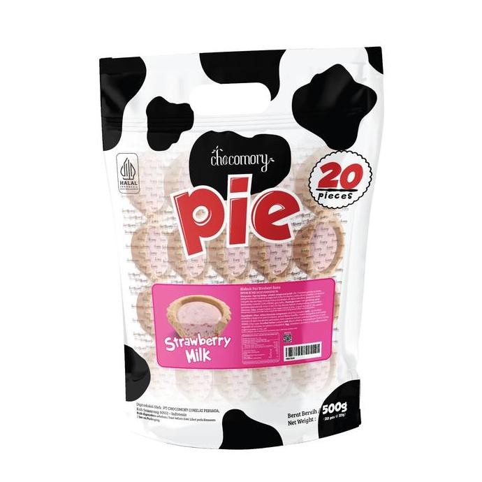 

Promo Chocomory Strawberry Pie Isi 20 500G