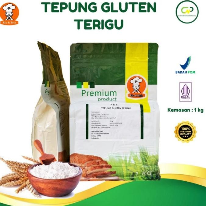 

Sale Ric & Bris Tepung Gluten Terigu 1 Kg