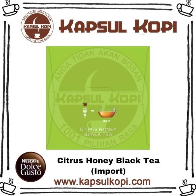 

Promo Paket 8 Kapsul Citrus Honey Black Tea Nescafe Dolce Gusto Import