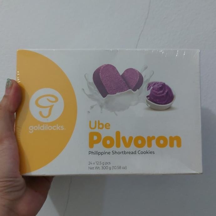 

Grosir Goldilocks Polvoron Rasa Ube Isi 24Pcs Berat 300G