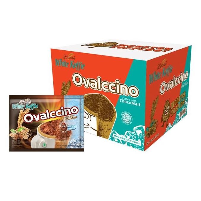 

Sale Kopi Luwak White Koffie Ovalcino Renceng 15X25Gr - 10 Pcs [Carton]