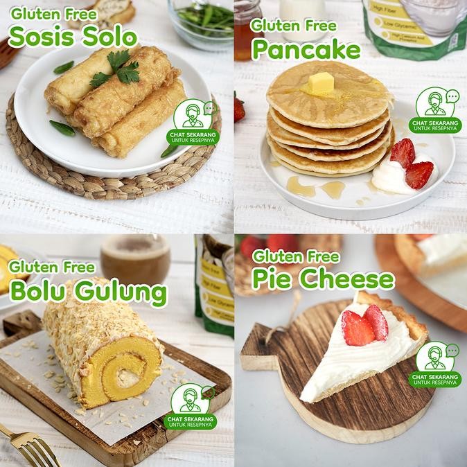 

Sale Paket Hemat 6 - Mocafine Tepung Mocaf - Gluten Free - Organik - 6 Pcs