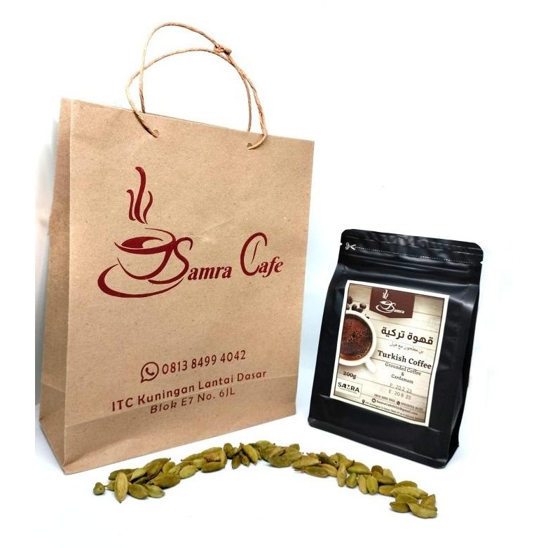 

Promo Samra Turkish Grounded Coffee & Cardamom 200 Gr