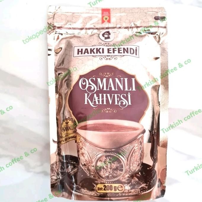 

Promo | Ottoman Coffee | Osmanli Kahvesi | Hakki Efendi | 200 G |