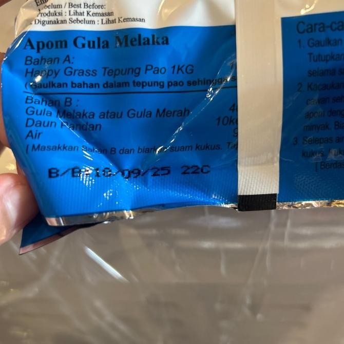 

Promo Happy Grass Pao Flour 1,3Kg (Tepung Bakpau)