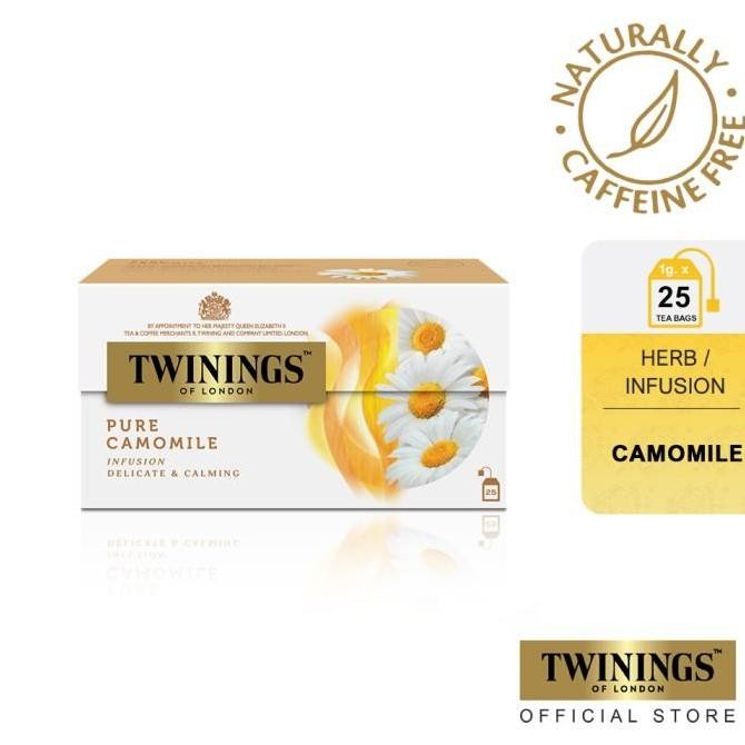 

Murah Twinings Paket Bundle Set 10 Teh Celup Pure Camomile 25X1Gr