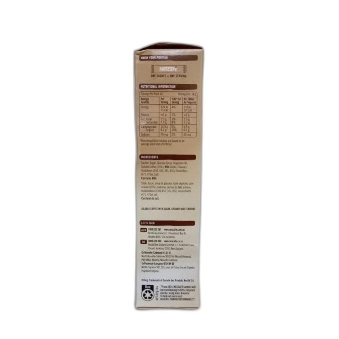 

Murah Nescafe Hazelnut Latte 10 Serves 180 Gram