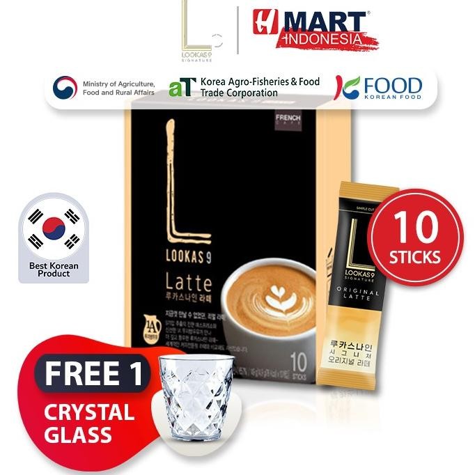 

Sale Namyang Lookas9 Signature Original Latte - Kopi Instan Rasa Original Latte 10 Sticks