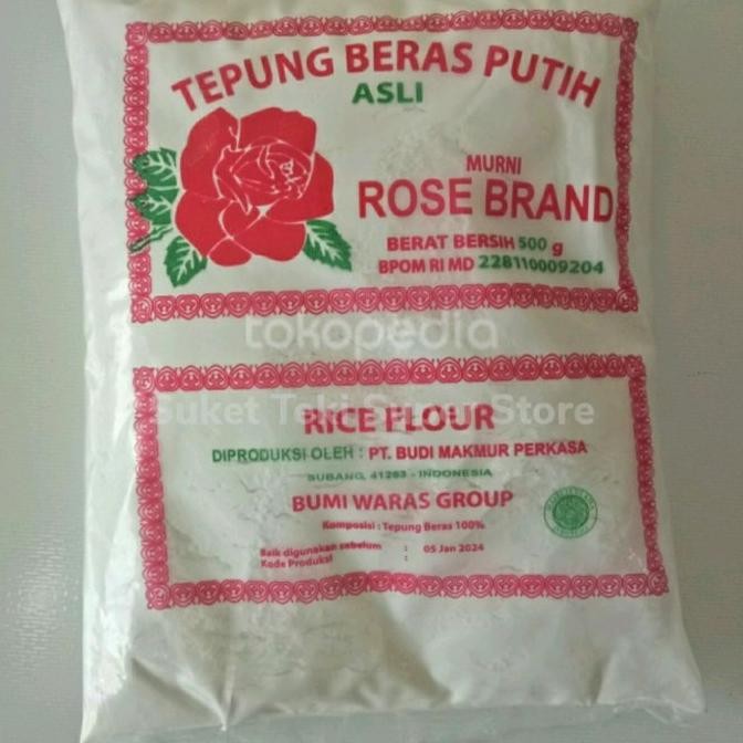 

Grosir [Khusus Grosir] Tepung Beras Rose Brand