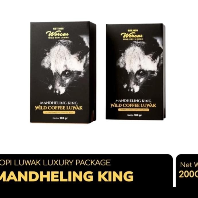 

Sale Kopi Luwak Asli Mandheling 200Gr Box Besar