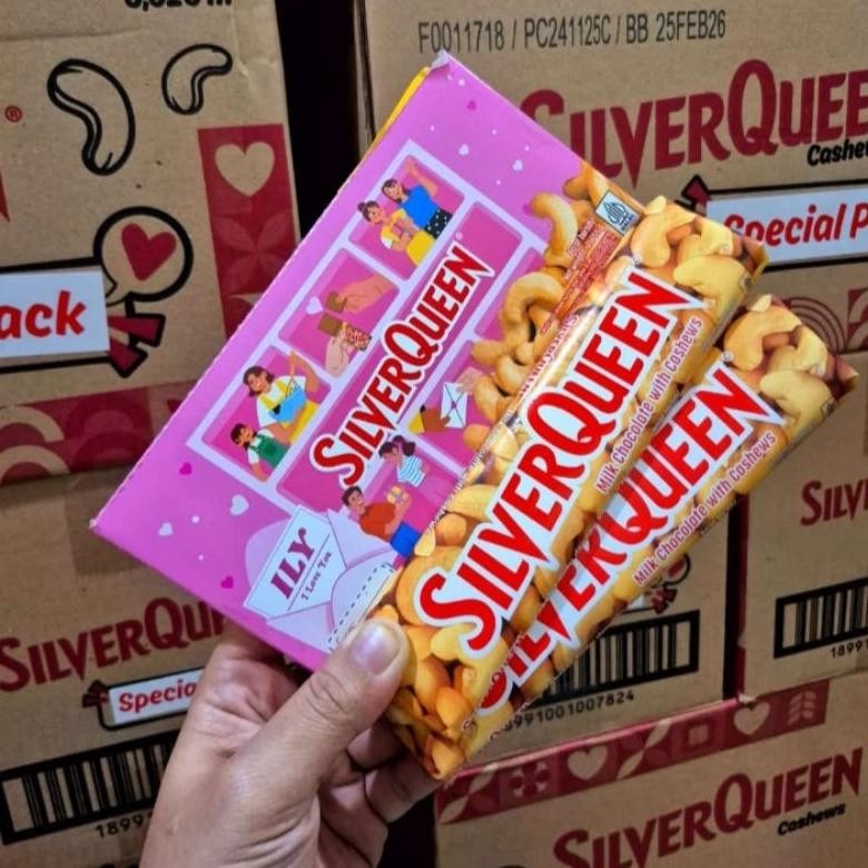

jg-8 IK69 Coklat Silverqueen special edition valentine isi 2pcs Hemat Viral