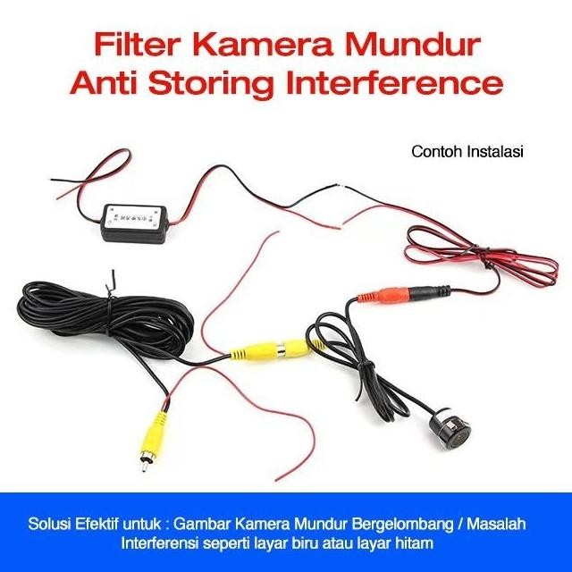 ALAT ANTI STORING KAMERA MUNDUR MOBIL / CAR CAMERA NOISE FILTER