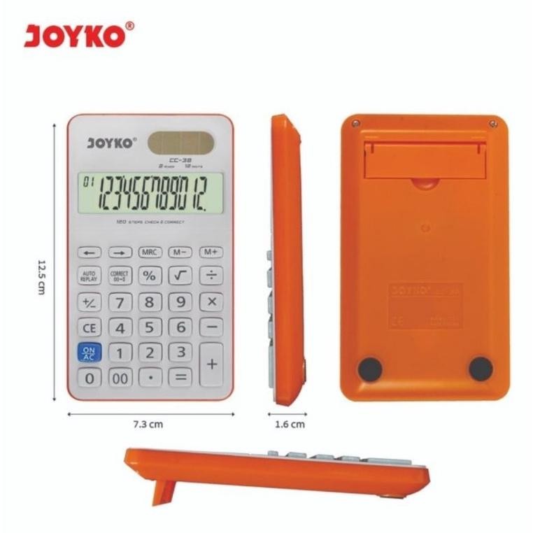 

rt-69 LI34 JOYKO CC-38 Check & Correct Calculator Kalkulator Bisa Cek Ulang Murah Viral