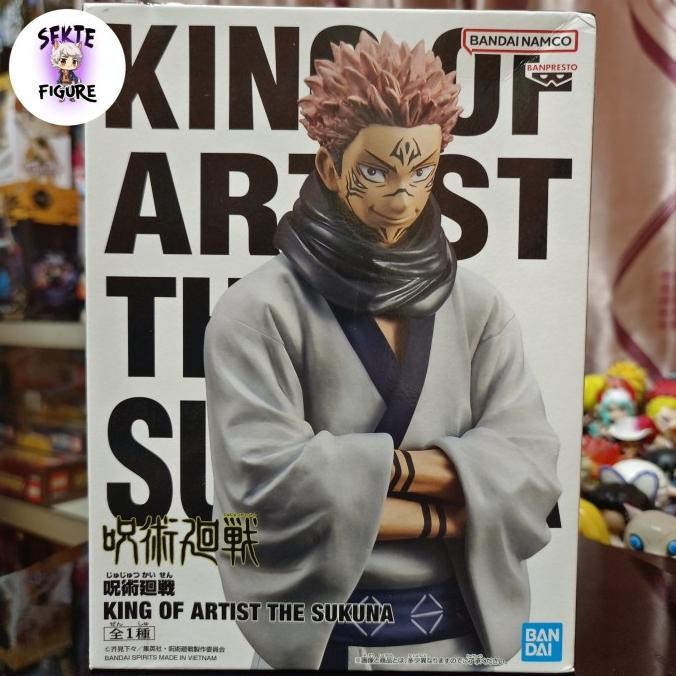 BANPRESTO FIGURE SUKUNA KING OF ARTIST - JUJUTSU KAISEN