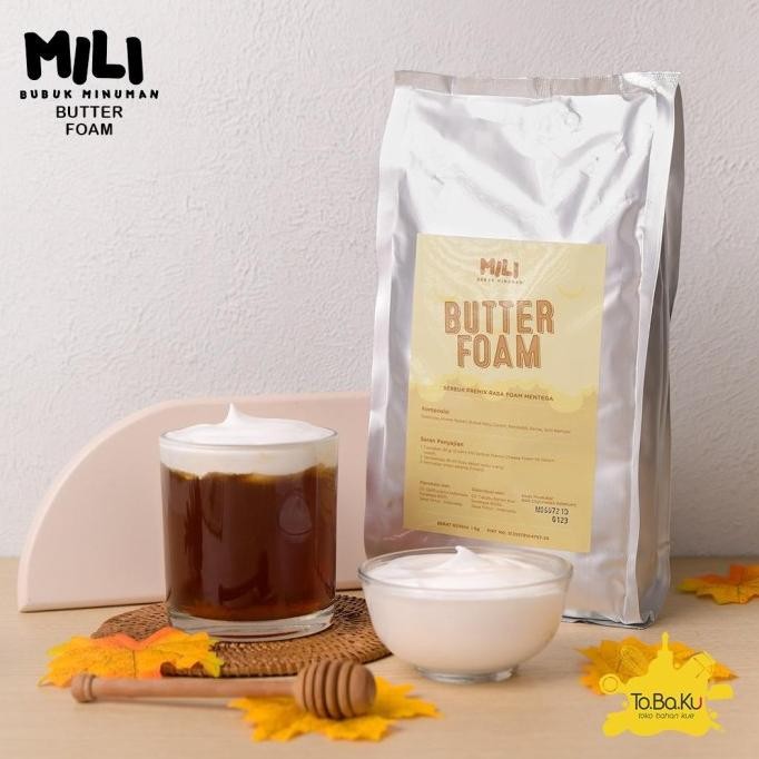 

Produk Baru!! Mili Bubuk Minuman (Topping) Butter Foam