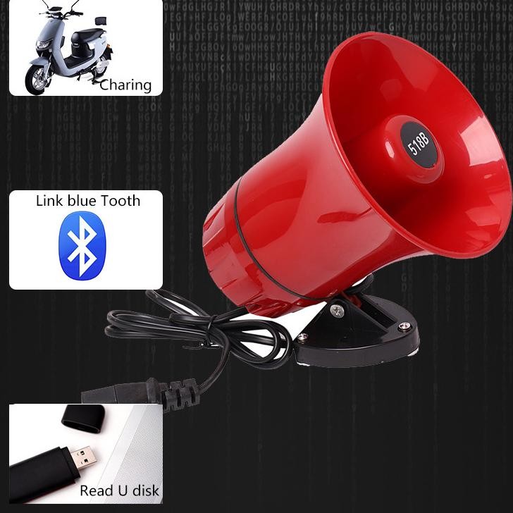 Speaker TOA Sirine Bisa rekam Suara merk  CA-130HTU Suara Jernih Bluetooth Toa Keliling Motor Aki Re