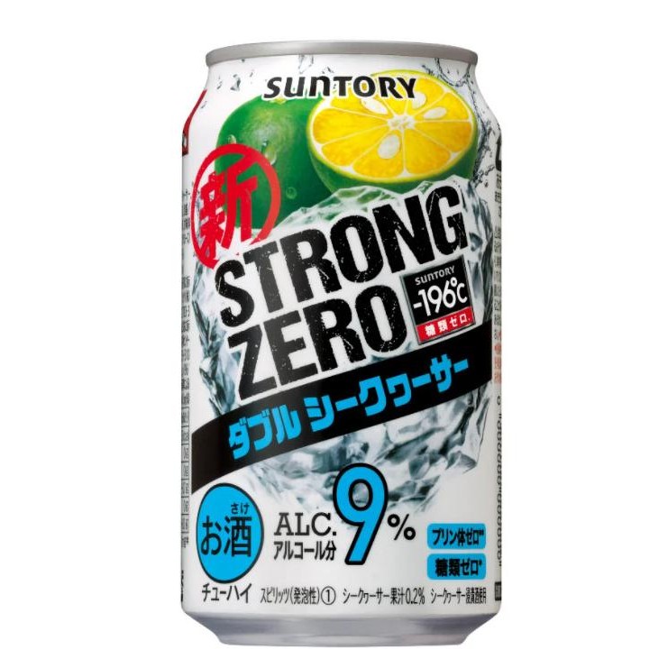 Suntory Strong Zero Shkwsa Can 350Ml Soft Drink