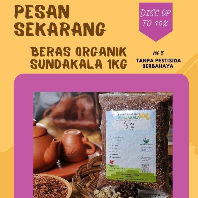 

BERAS MERAH ORGANIK nUg