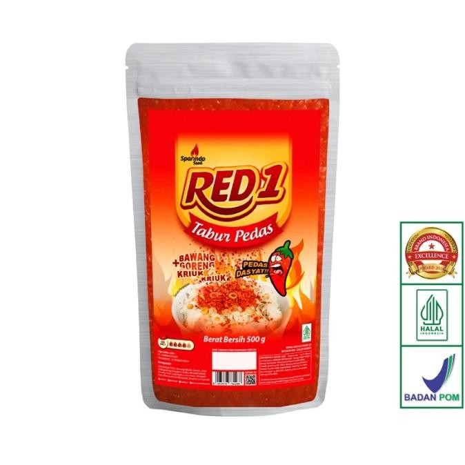 

RED1 Tabur Pedas Bawang Goreng (500 gram) nUg