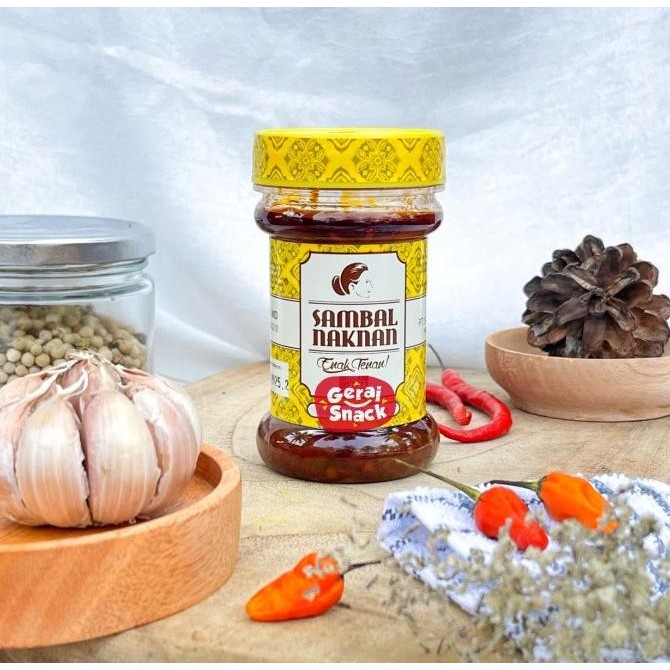 

Naknan Sambal Bawang Level 1 (Sedang) Enak Tenan (140gr) nUg