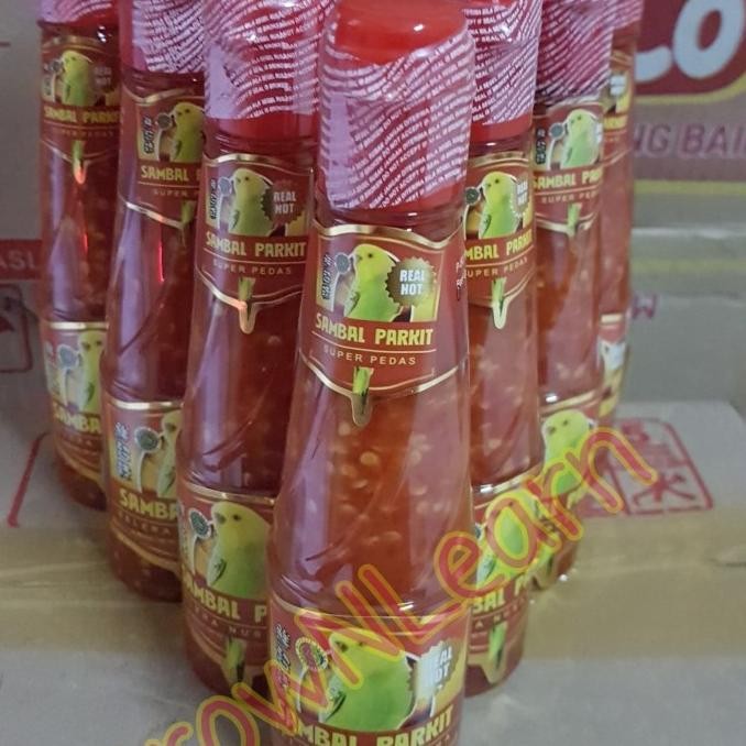 

(140ml) Sambal Parkit Biji / Sambel Parkit dengan Biji Super Pedas nUg