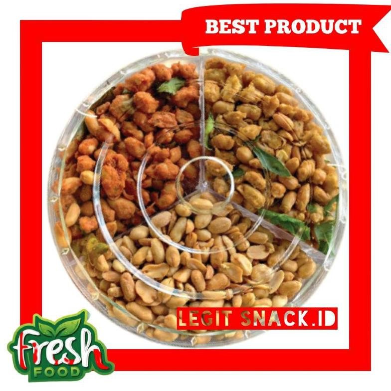 

Kacang Thailand Bawang Toples Sekat 3 / Paket Parsel Hampers Parcel Lebaran