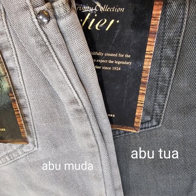 Murah Celana Panjang Pria Jeans Obral Murah Cuci Gudang Standard Hitam Black