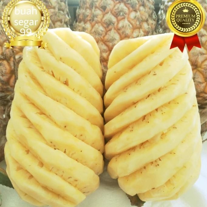 

buah nanas palembang kupas/ fresh manis nUg