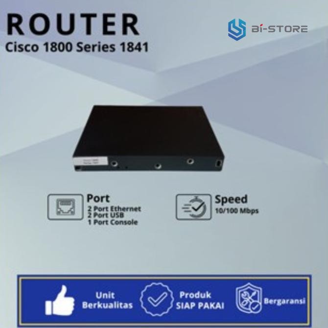 Router Cisco 1841 Murah Aja Buat Belajar Jaringan