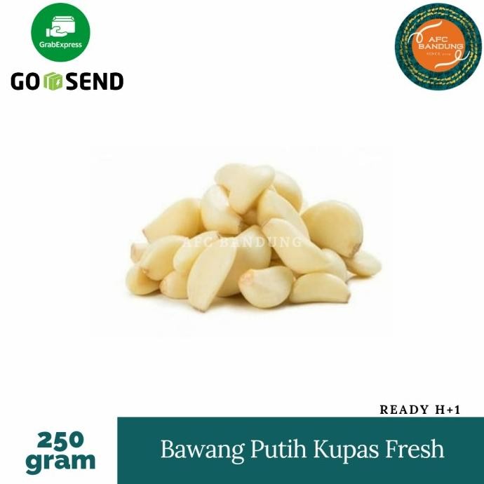 

Bawang Putih KUPAS 250gr Garlic nUg