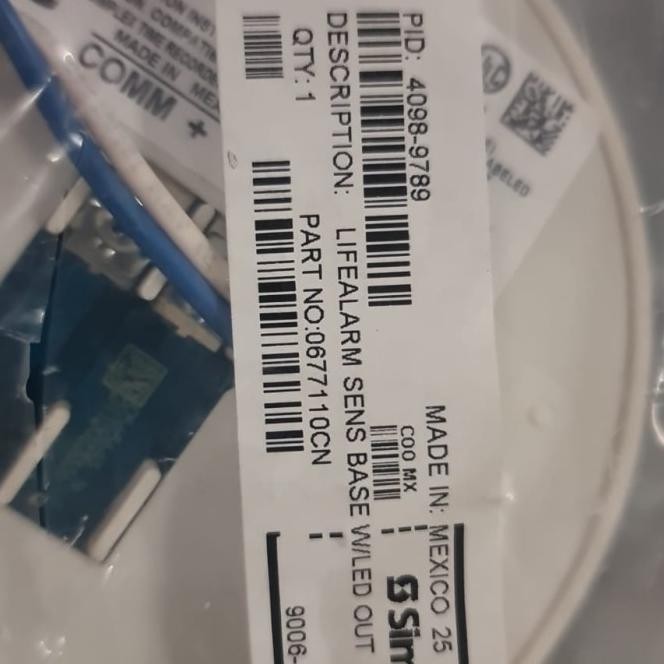 BaseSmokeDetectorSimplex 40989789