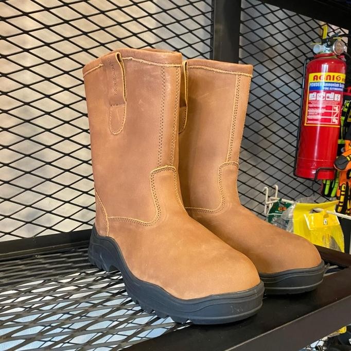 Spesial Sepatu Safety Black Rhino Exclusive Octagon Blackrhino Exclusive Mocca