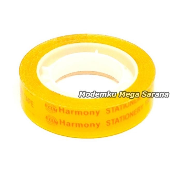 

Selotip Sleman Jogja Harmony Stationary Tape 45u Isolasi Bening Solasi Kecil 12mmx17m 20 Yard