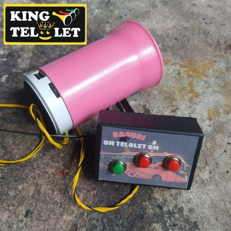 Corong Toa Klakson Telolet Basuri Sepeda Anak 60 Lebih Lagu Versi Tombol Dan Bluetoot