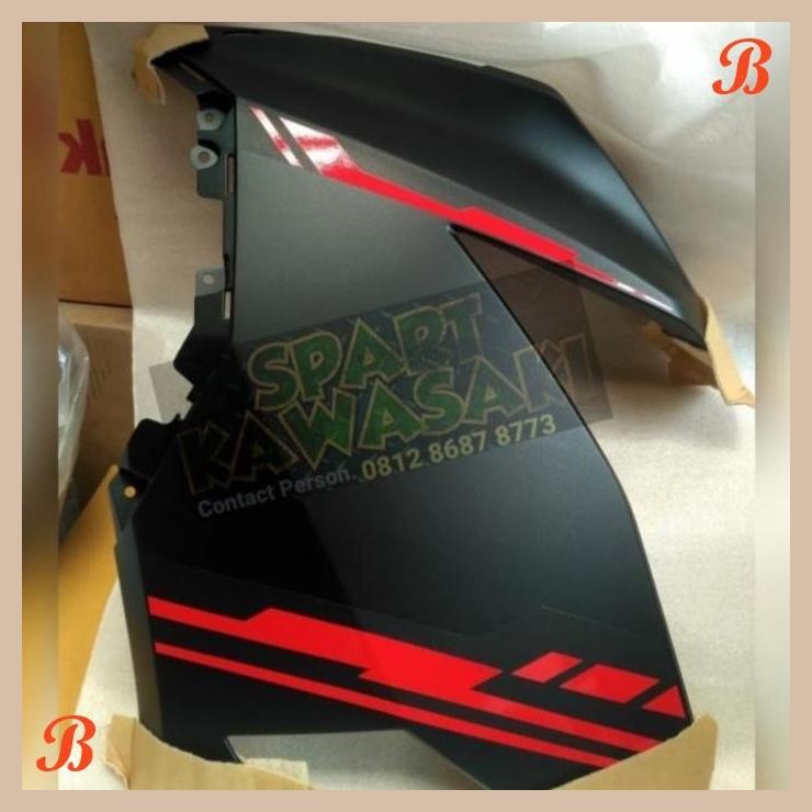 [ALK] SAYAP FAIRING SAMPING HITAM DOFF KIRI NINJA 250 FI 250FI NEW ORIGINAL