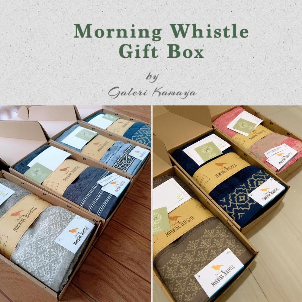 

Gift Box Hampers Hadiah Kado Souvenir Handuk Single Morning Whistle by Terry Palmer