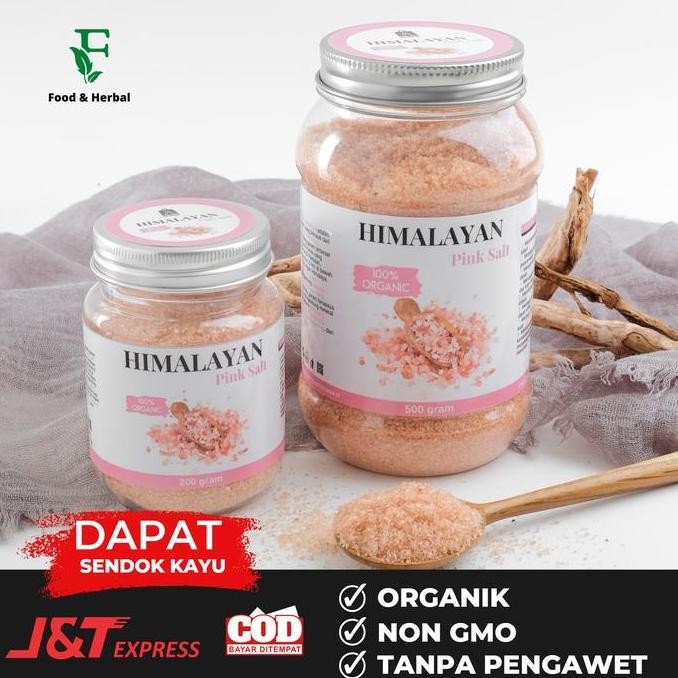 

FNH Garam Himalaya Himalayan Pink Salt Untuk Masak nUg