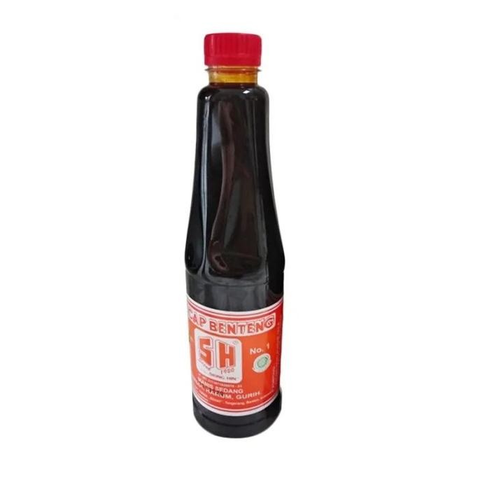 

Kecap SH Benteng Manis Sedang 620ml Botol Plastik Halal MUI nUg