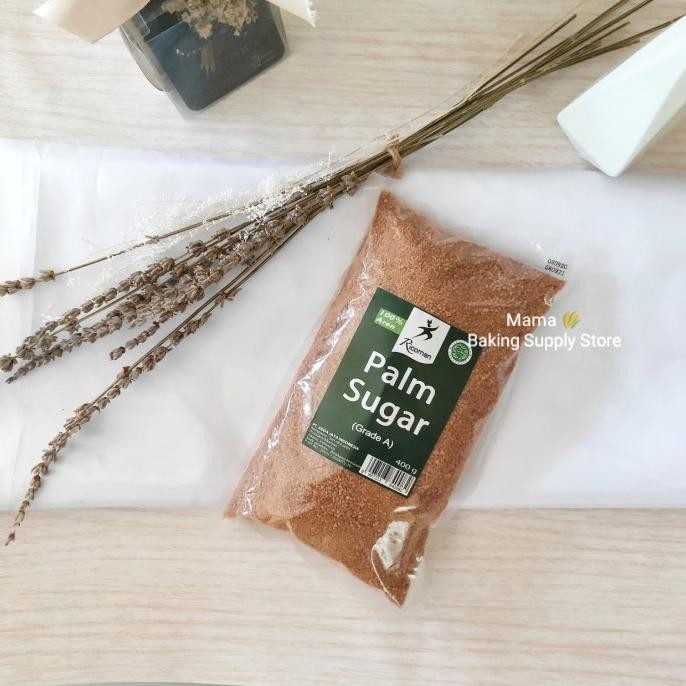 

RICOMAN Premium Palm Sugar Gula Aren Nira 100% Premium 400 gr nUg