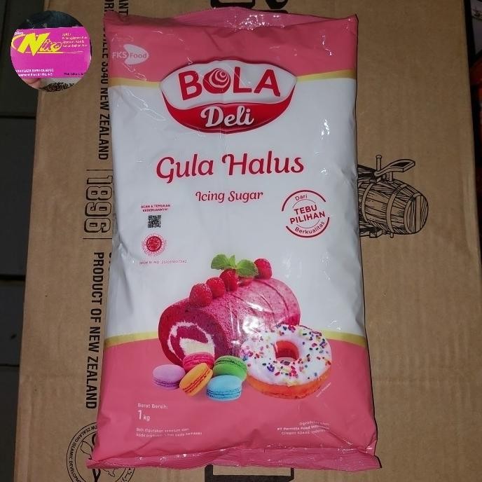

gula halus bola deli 1 kg khusus grab dan gojek nUg
