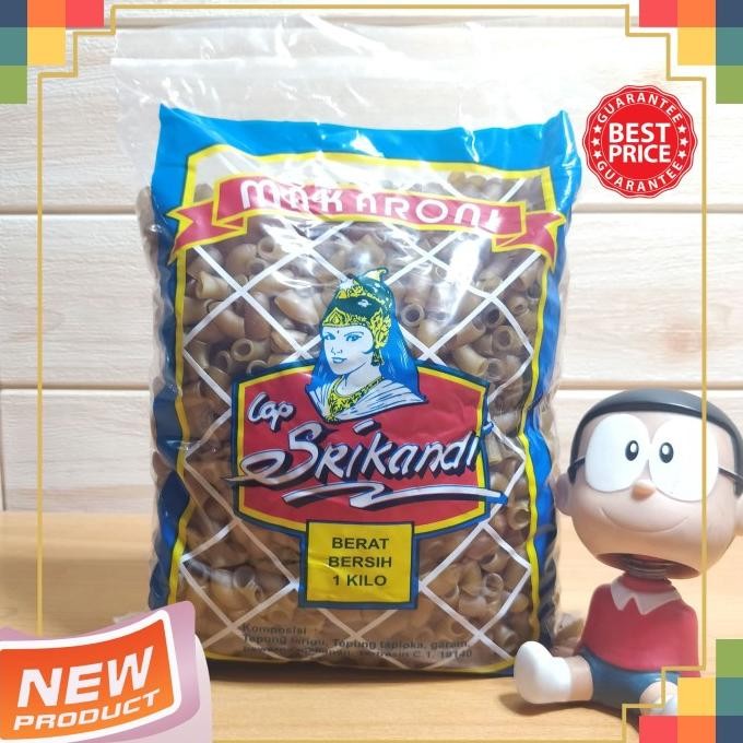 MAKARONI MENTAH GORENG MEKAR SRIKANDI 1 KG nUg