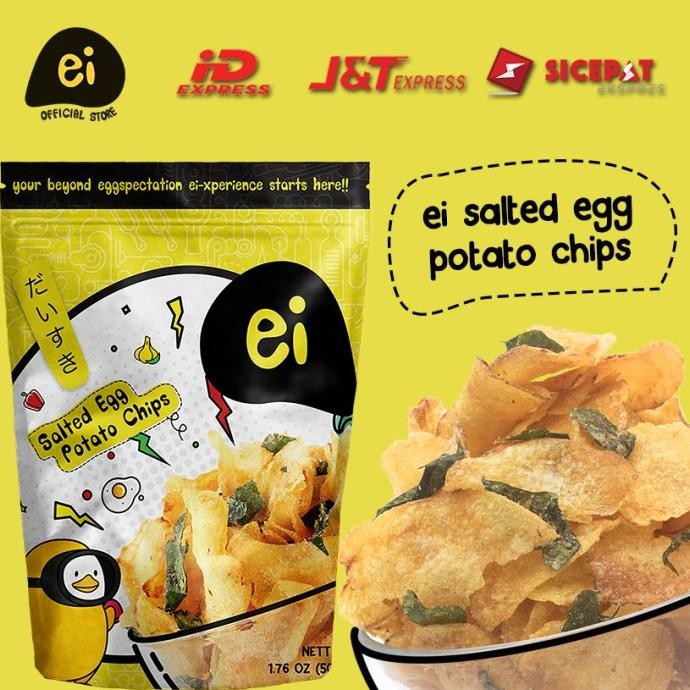 

ei salted egg Potato Chips (60gr) nUg