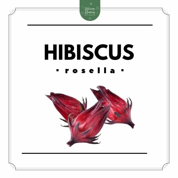

Hibiscus dried Rosella Kering by keluarga rimpang nUg