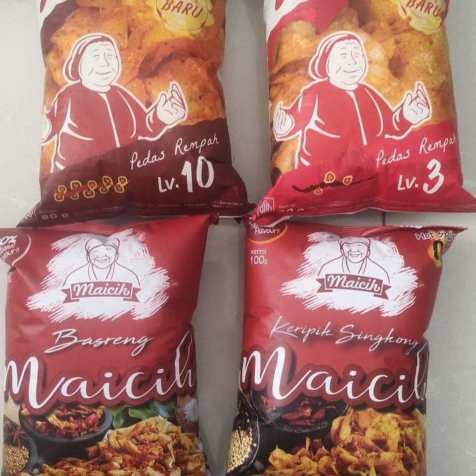 

Keripik maicih Bob 100 % original nUg